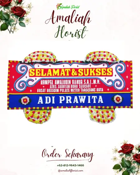 Papan Bunga Ucapan Selamat Menteng Dalam