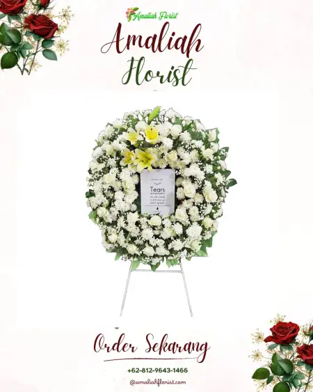 Krans Bunga Duka Menteng Dalam